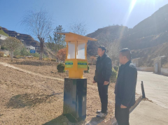 陕西子洲县农技核心联袂佳多物联网公司开展田